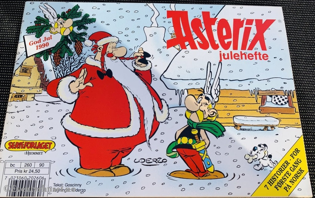 Asterix Julehefte. Julen 1990. Julehefter