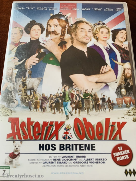 Asterix & Obelix Hos Britene. Dvd. Dvd