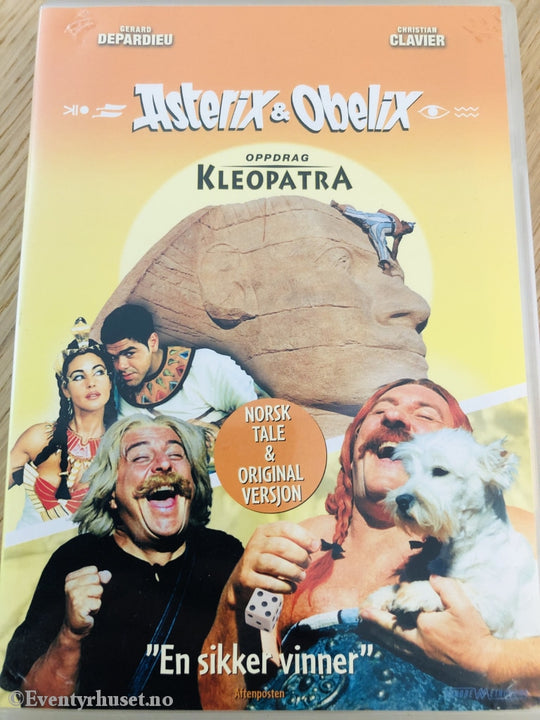 Asterix & Obelix. Oppdrag Kleopatra. 2002. Dvd. Dvd