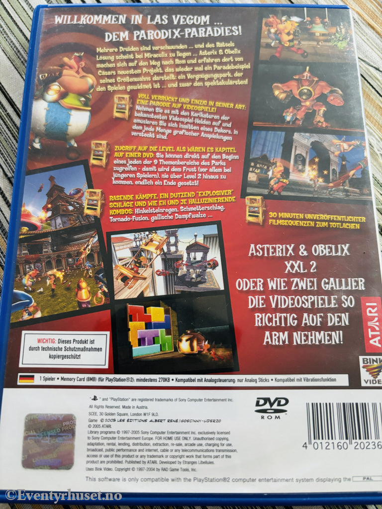 Asterix & Obelix XXL 2: Mission Las Vegum. PS2-spill