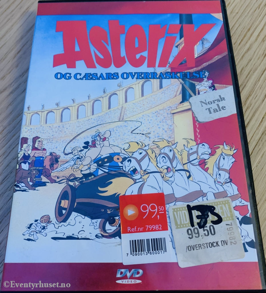 Asterix Og Cæsars Overraskelse. 1985. Dvd. Dvd