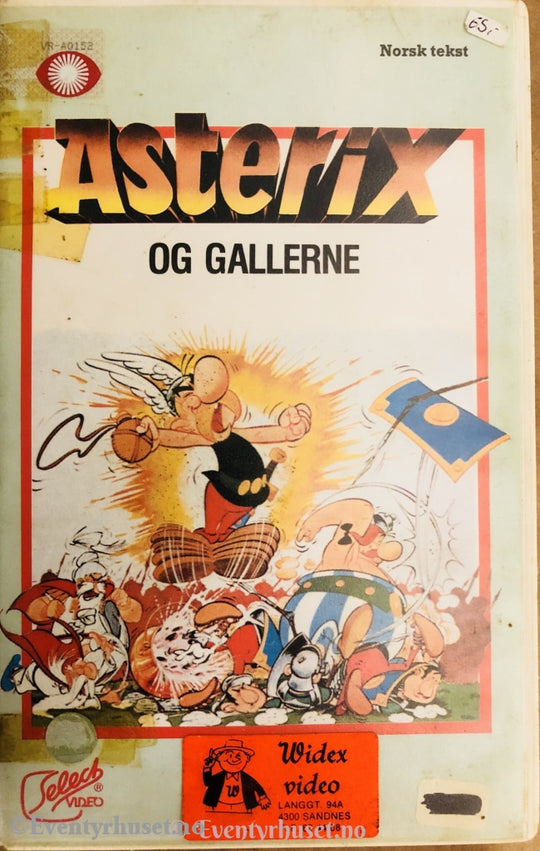 Asterix Og Gallerne. 1984. V2000. Vhs