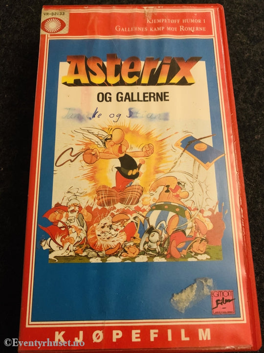 Asterix Og Gallerne. Vhs. Vhs