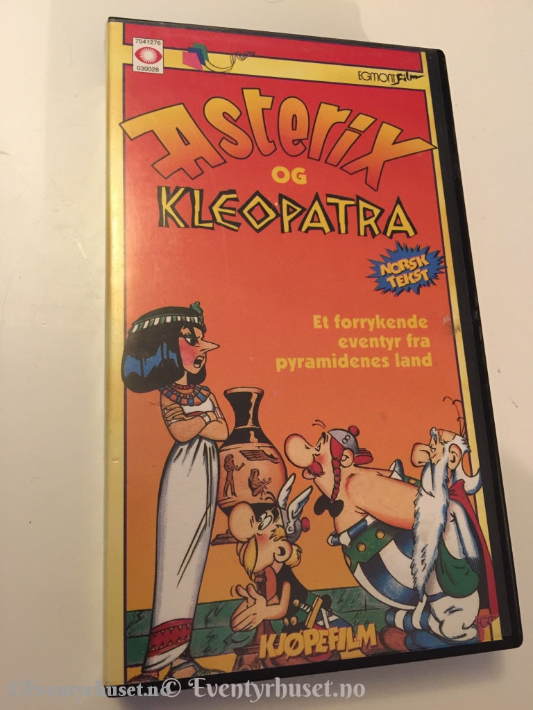 Asterix Og Kleopatra. 1983. Vhs. Vhs