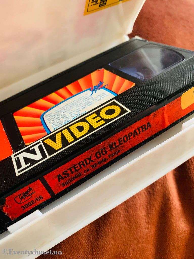 Asterix og Kleopatra. VHS. VHS Big Box