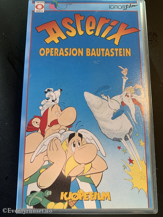 Asterix - Operasjon Bautastein. 1989. Vhs. Vhs