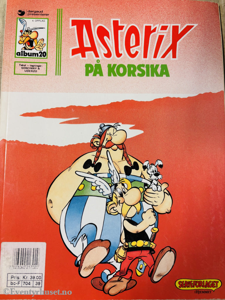 Asterix på Korsika. Tegneserieblad/album.