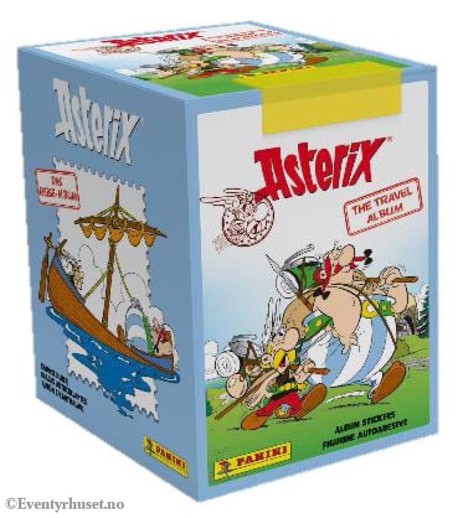 Asterix - The Travel Album Sticker Collection. Uåpnet pakke med 5 klistremerker! Actionfigur