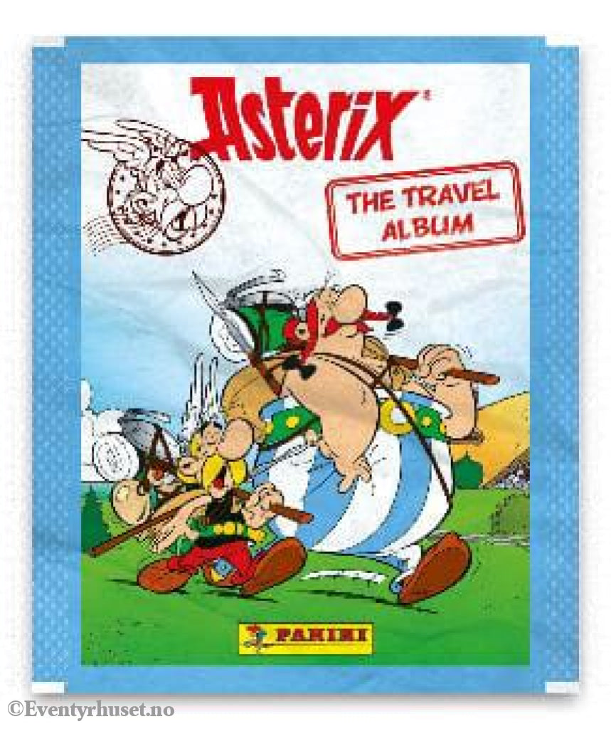 Asterix - The Travel Album Sticker Collection. Uåpnet pakke med 5 klistremerker! Actionfigur