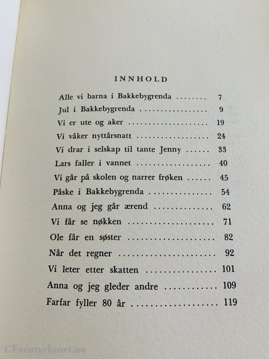 Astrid Lindgren. 1949/78. Mye Moro I Bakkebygrenda. Fortelling