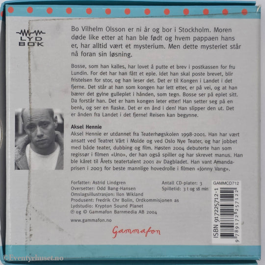 Astrid Lindgren. 1954. Mio min Mio. Lydbok på CD. Lydbok