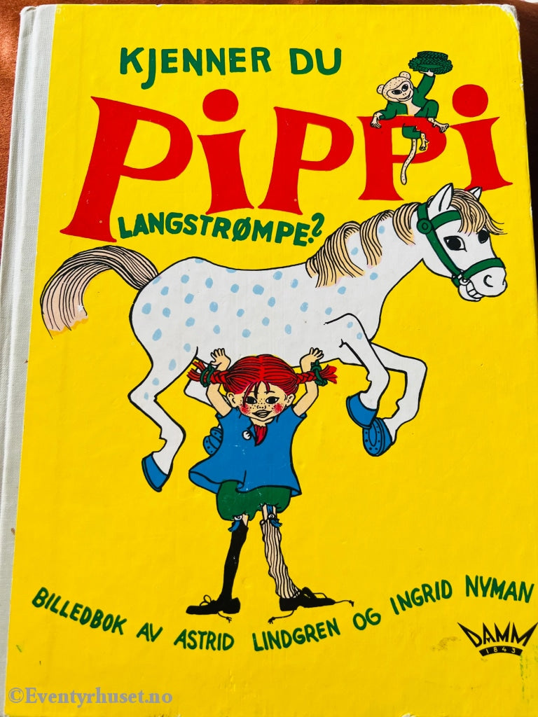 Astrid Lindgren. 1961/82. Kjenner Du Pippi Langstrømpe Fortelling
