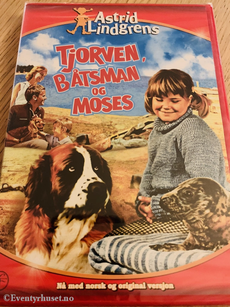 Astrid Lindgren. 1964. Tjorven Båtsman Og Moses. Dvd Ny I Plast!