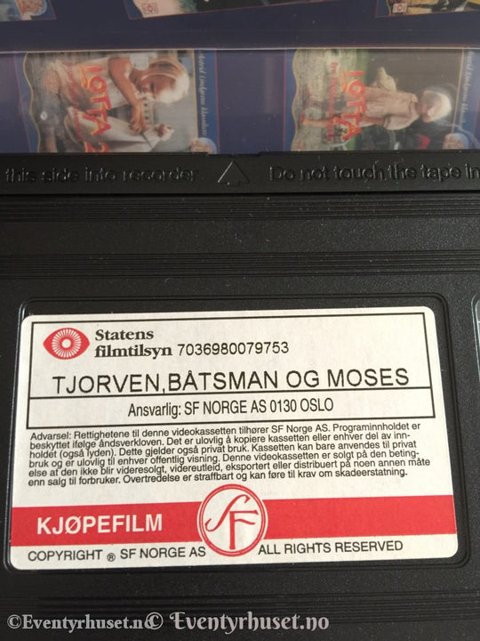 Astrid Lindgren. 1964. Tjorven Båtsman Og Moses. Vhs. Vhs