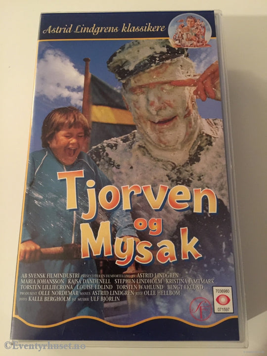 Astrid Lindgren. 1966. Tjorven Og Mysak. Lindgrens Klassikere. Vhs. Vhs