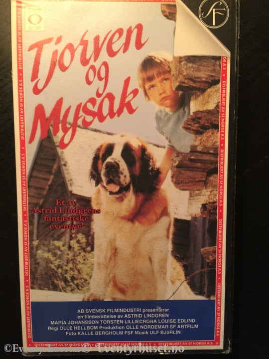 Astrid Lindgren. 1966. Tjorven Og Mysak. Vhs. Vhs