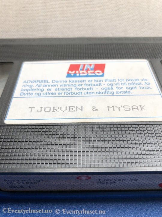 Astrid Lindgren. 1968. Tjorven Og Mysak. Vhs Big Box.