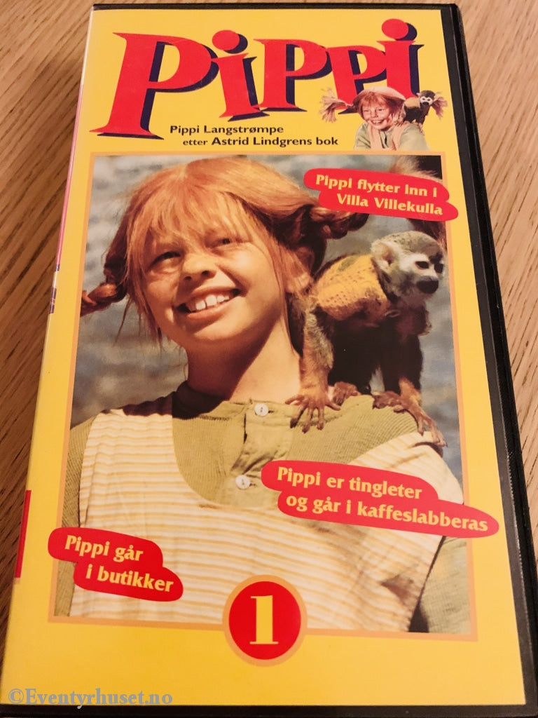 Astrid Lindgren. 1969. Pippi Går I Butikker Mfl. Vhs. Vhs