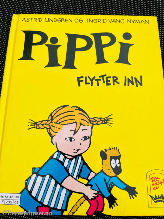 Astrid Lindgren. 1971/94. Pippi Flytter Inn. Fortelling