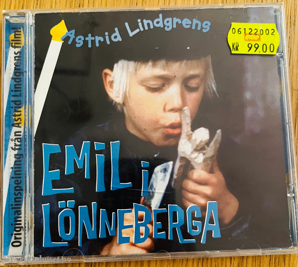 Astrid Lindgren. 1971. Emil i Lønneberga. Lydbok på CD.