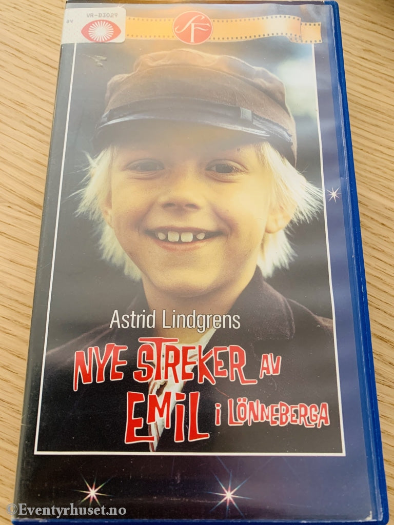 Astrid Lindgren. 1971. Nye Streker Av Emil I Lønneberga. Vhs. Vhs