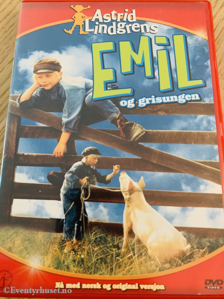 Astrid Lindgren. 1972-73. Emil Og Grisungen. Dvd. Dvd