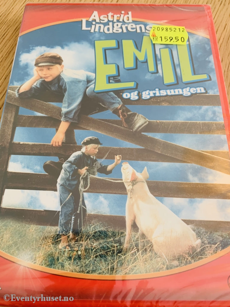 Astrid Lindgren. 1972-73. Emil Og Grisungen. Dvd Ny I Plast!