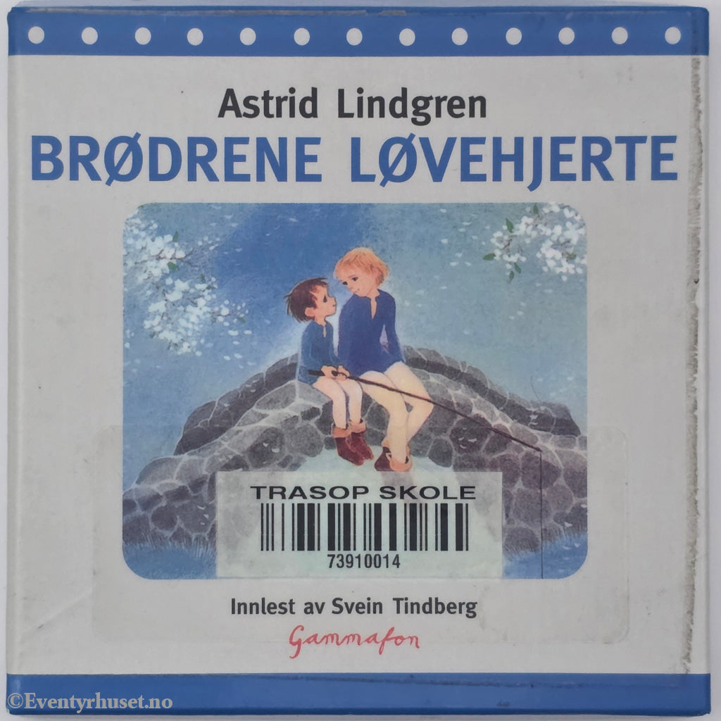 Astrid Lindgren. 1973. Brødrene Løvehjerte. Lydbok på CD. Lydbok