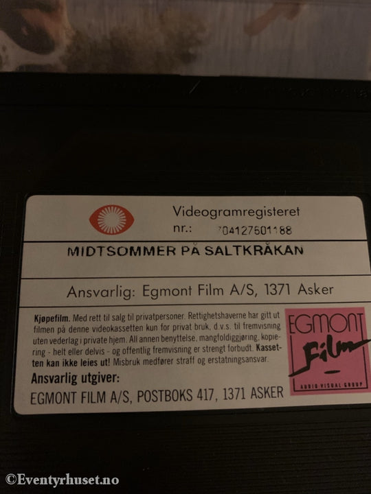 Astrid Lindgren. 1975. Vi På Saltkråkan. Midtsommer Vhs