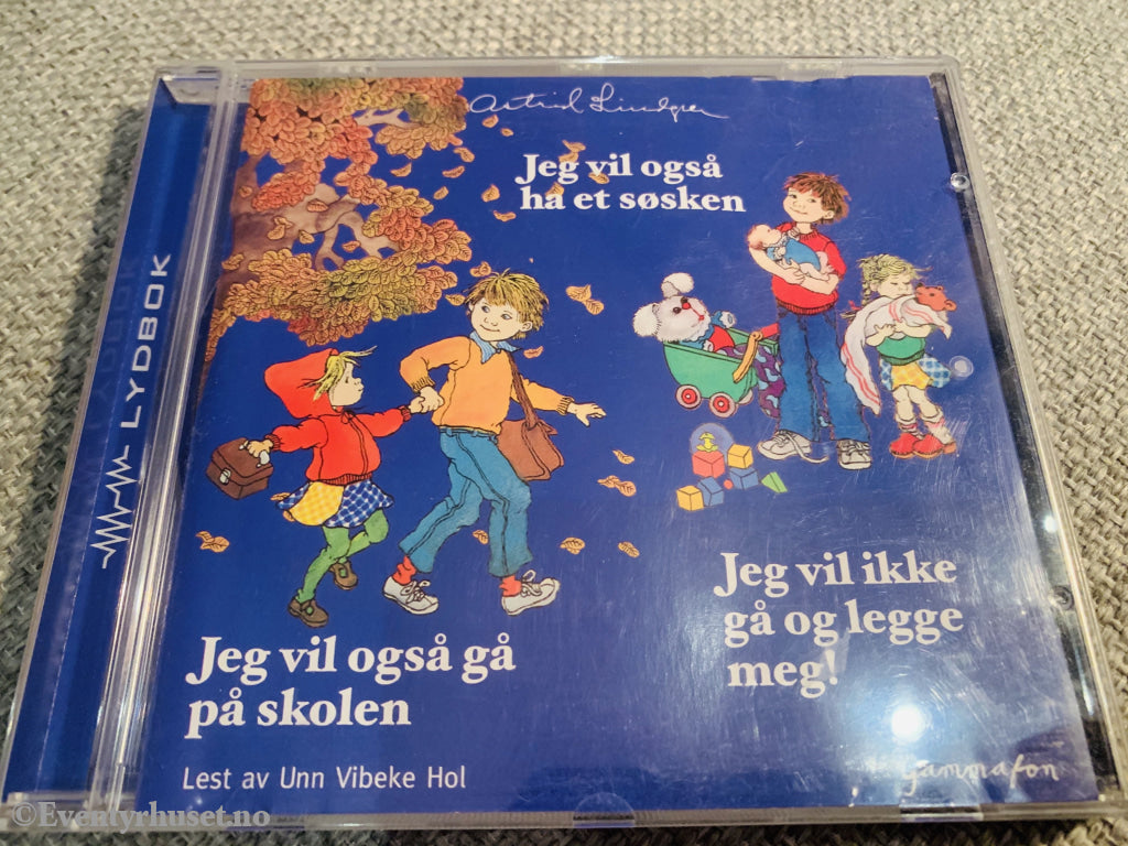 Astrid Lindgren. 1978/2008. Jeg Vil Også Ha Søsken Mfl. Cd. Cd