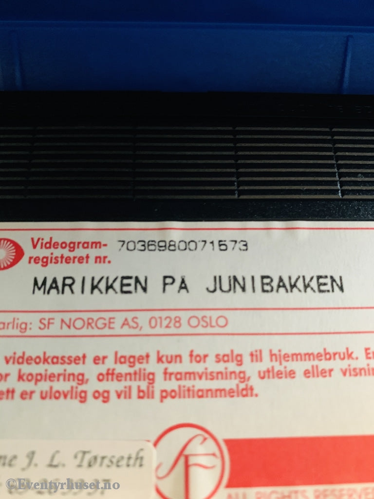 Astrid Lindgren. 1980. Marikken På Junibakken. Vhs. Vhs