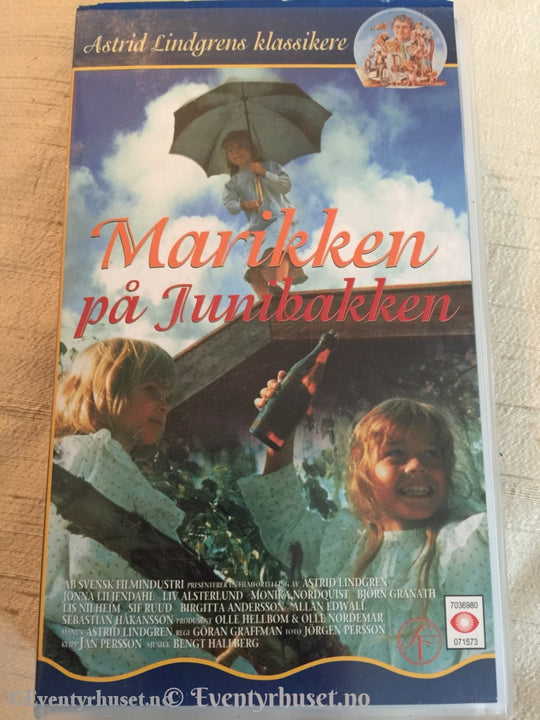 Astrid Lindgren. 1980. Marikken På Junibakken. Vhs. Vhs