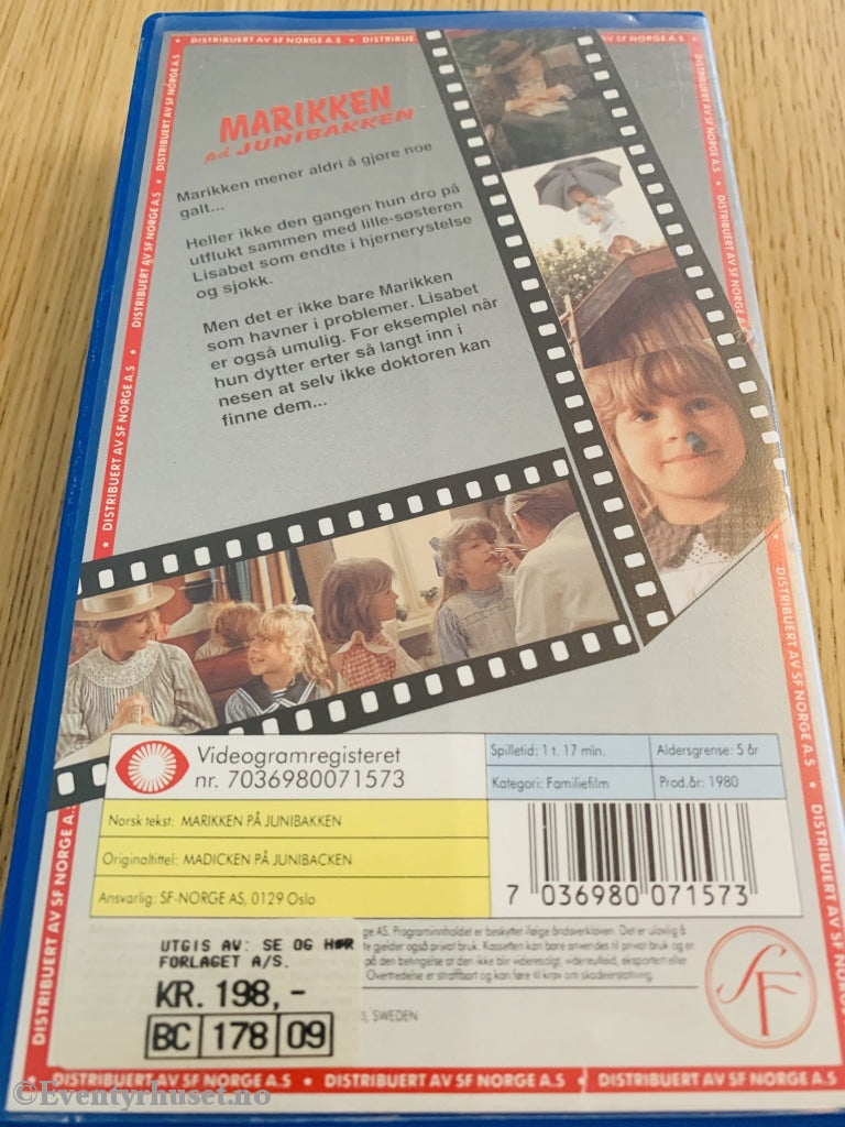 Astrid Lindgren. 1980. Marikken På Junibakken. Vhs. Vhs