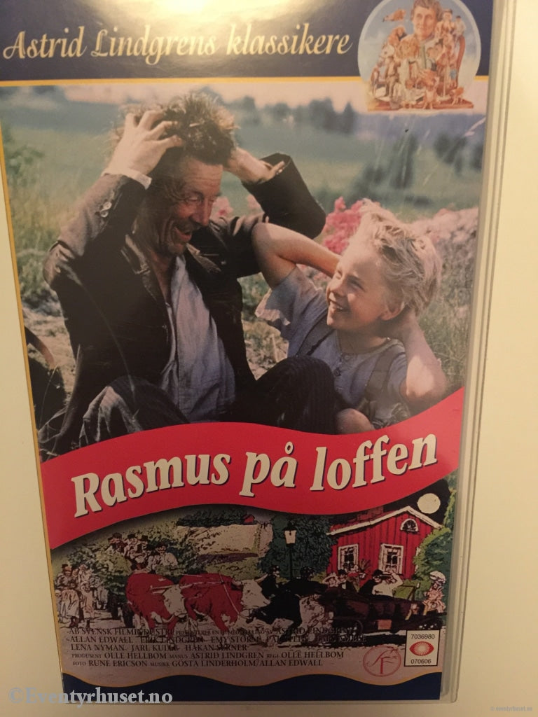 Astrid Lindgren. 1981. Rasmus På Loffen. Lindgrens Klassikere. Vhs. Vhs