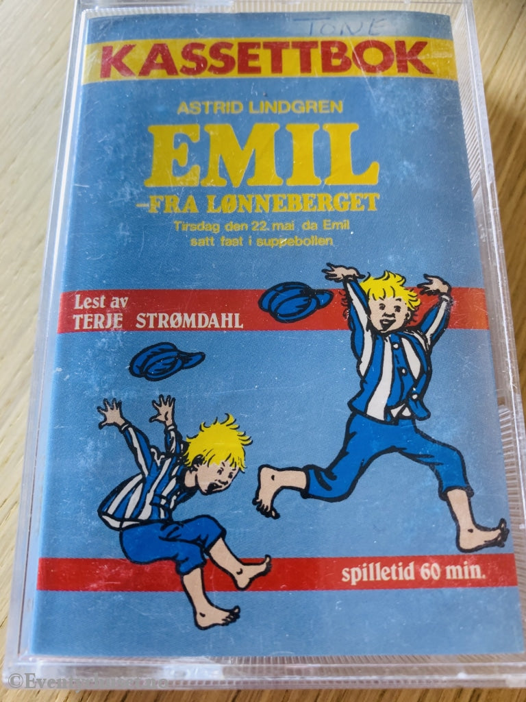 Astrid Lindgren. 1987. Emil - Fra Lønneberget. Kassettbok