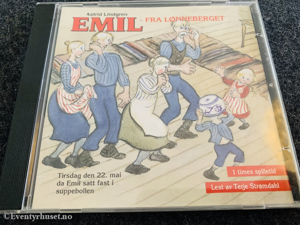 Astrid Lindgren. 1987. Emil Fra Lønneberget. Lydbok På Cd.