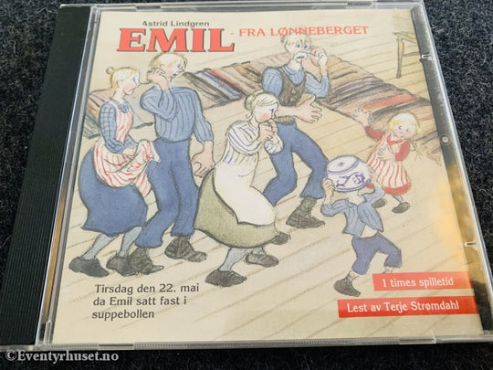 Astrid Lindgren. 1987. Emil Fra Lønneberget. Lydbok På Cd.