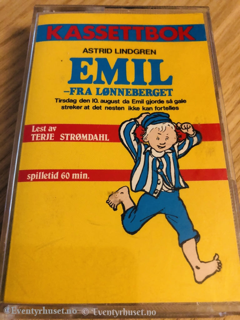 Astrid Lindgren. 1987. Emil - Fra Lønneberget. Tirsdag 10.august... Kassettbok