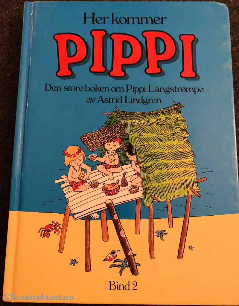 Astrid Lindgren. 1988. Her Kommer Pippi. Bind 2. Fortelling
