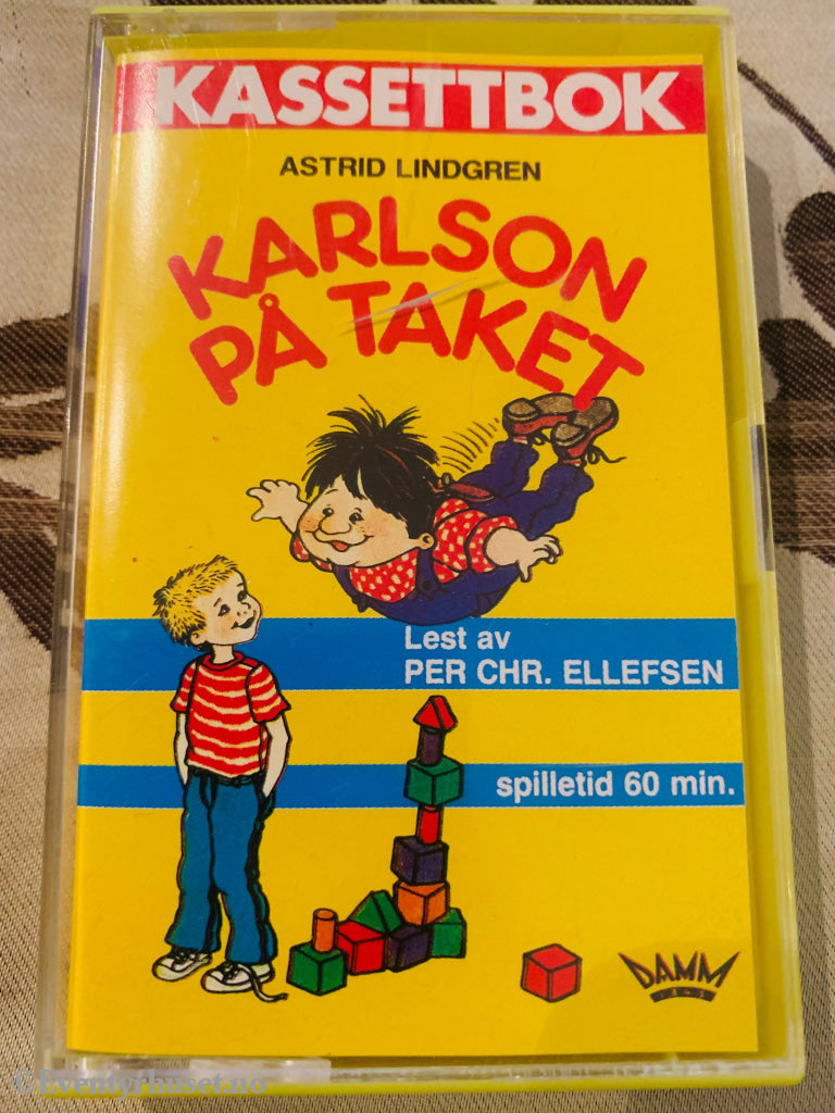 Astrid Lindgren. 1988. Karlson På Taket. Kassettbok