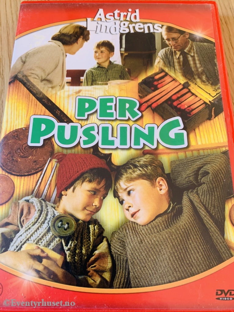 Astrid Lindgren. 1990. Per Pusling. Dvd. Dvd