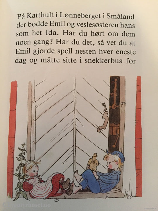 Astrid Lindgren. 1993. Ida Og Emil Fra Lønneberget. Fortelling
