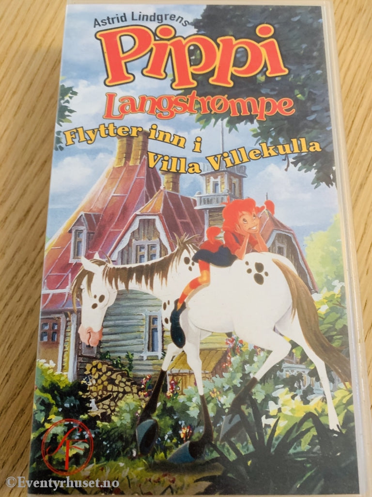 Pippi Langstrømpe Flytter Inn I Villa Villekulla. 1997. Vhs. Vhs