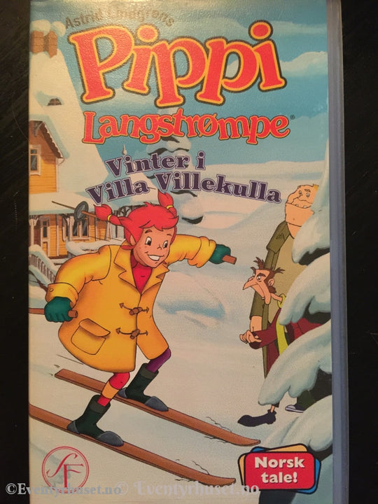 Astrid Lindgren. 1997. Pippi Langstrømpe - Vinter I Villa Villekulla. Vhs. Vhs