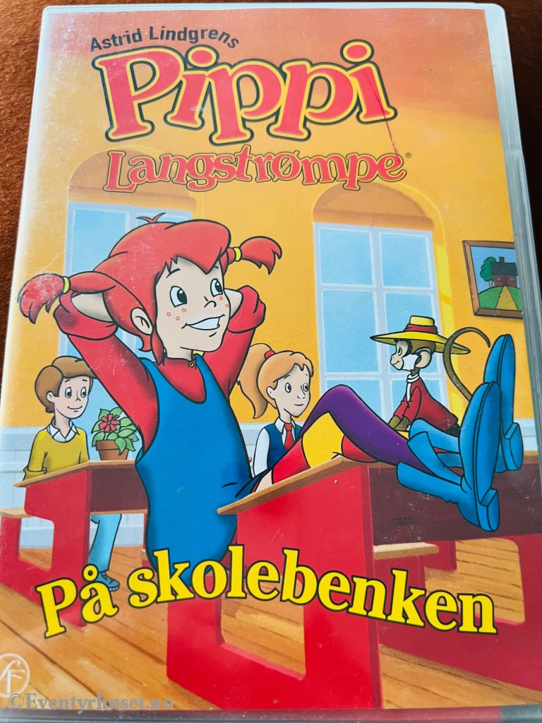 Astrid Lindgren. 1997. Pippi På Skolebenken. Dvd. Dvd