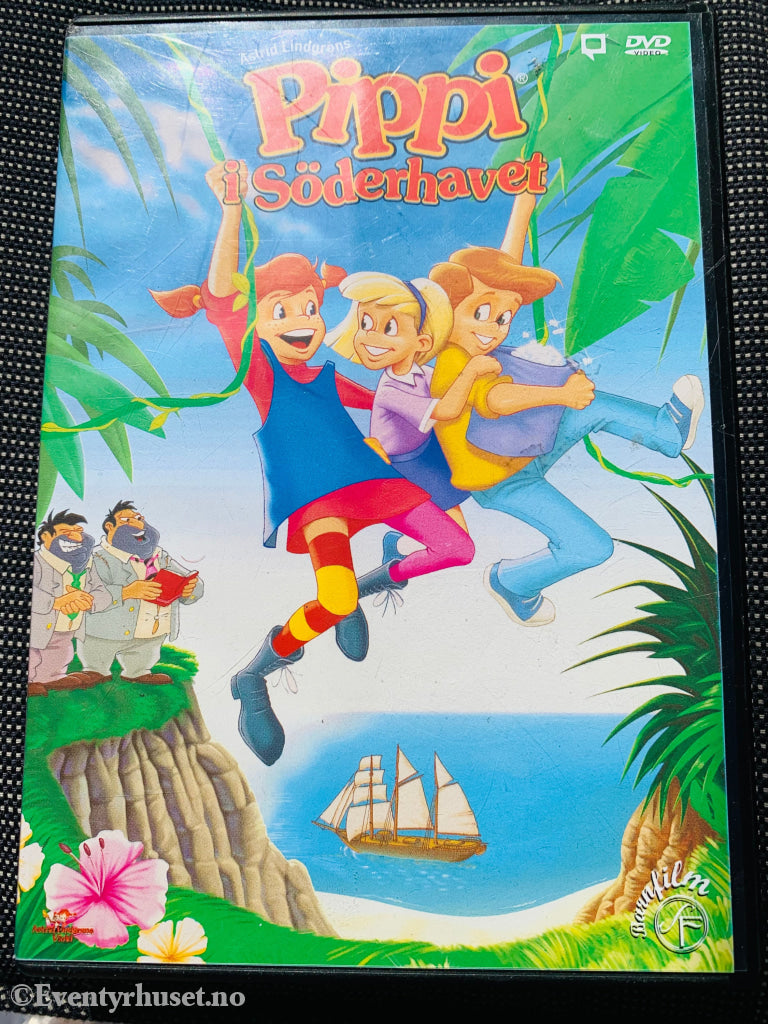 Astrid Lindgren. 1999. Pippi På Söderhavet (Pippi Sjørøverøya). Dvd. Dvd