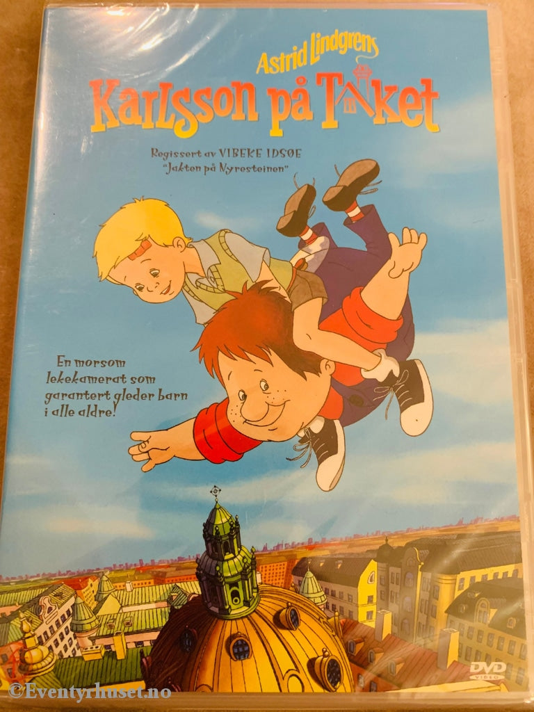 Astrid Lindgren. 2002. Karlsson På Taket. Dvd. Ny I Plast! Dvd