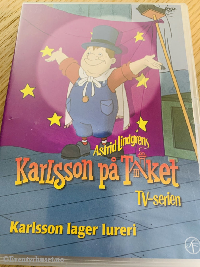 Astrid Lindgren. 2002. Karlsson På Taket. Lager Lureri. Dvd. Dvd