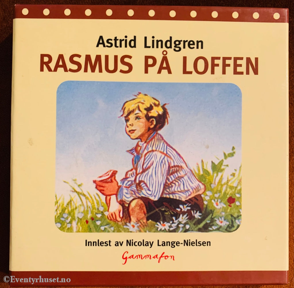 Astrid Lindgren. 2004. Rasmus På Loffen. Lydbok 4 X Cd. Cd