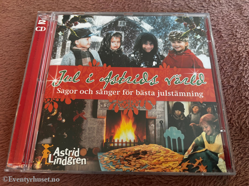 Astrid Lindgren. 2005. Jul i Astrids värld. Lydbok på CD.